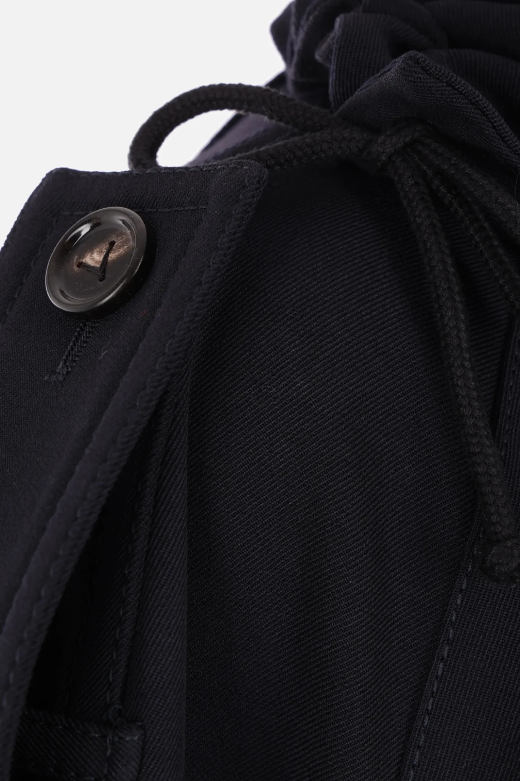 trench doppiopetto in gabardine
