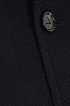 trench doppiopetto in gabardine