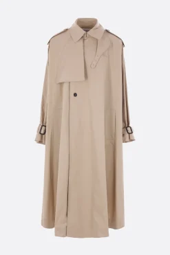 trench mantella oversize in twill