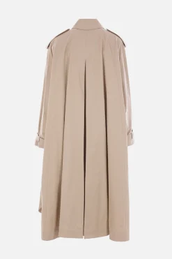 trench mantella oversize in twill