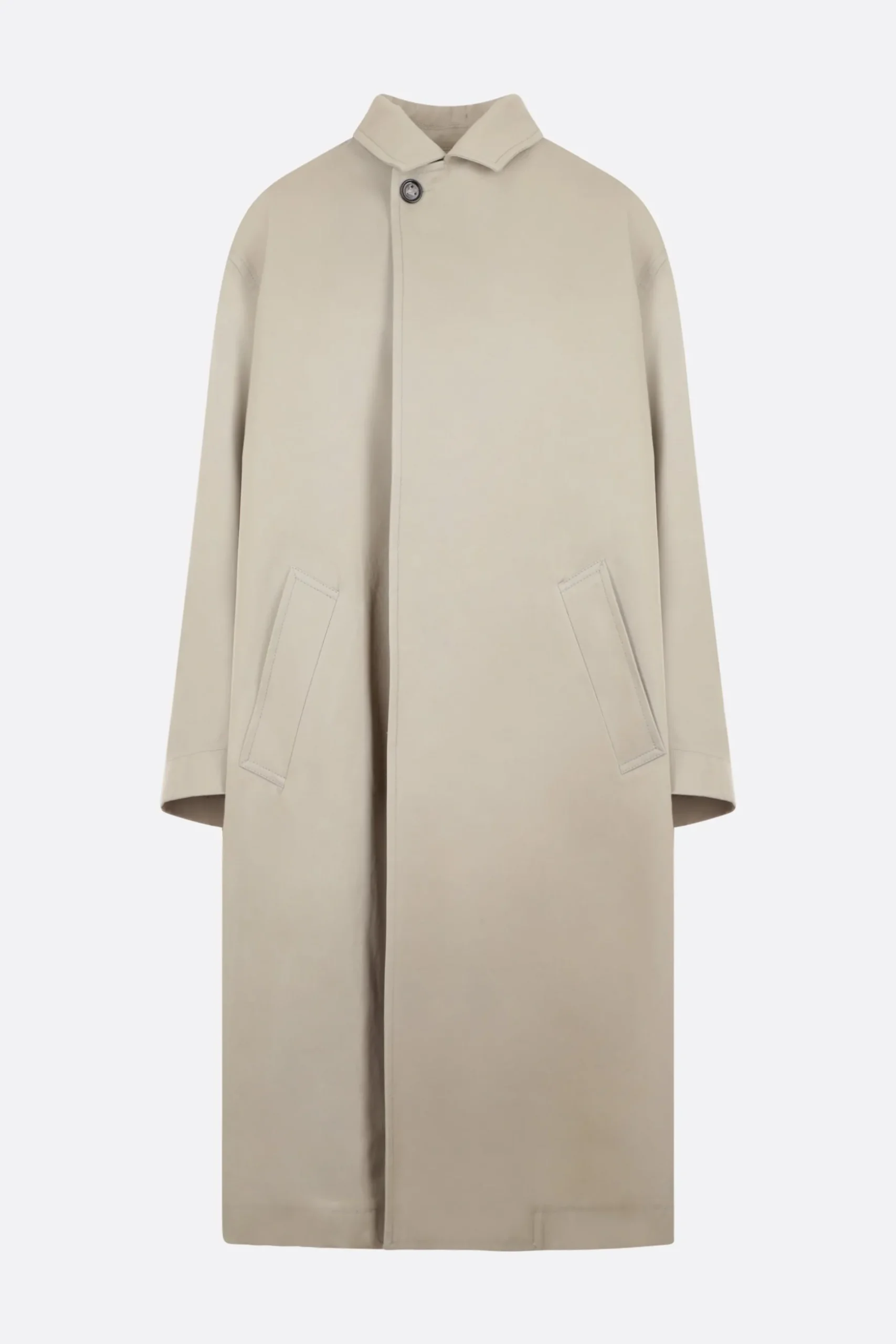 trench oversize in twill