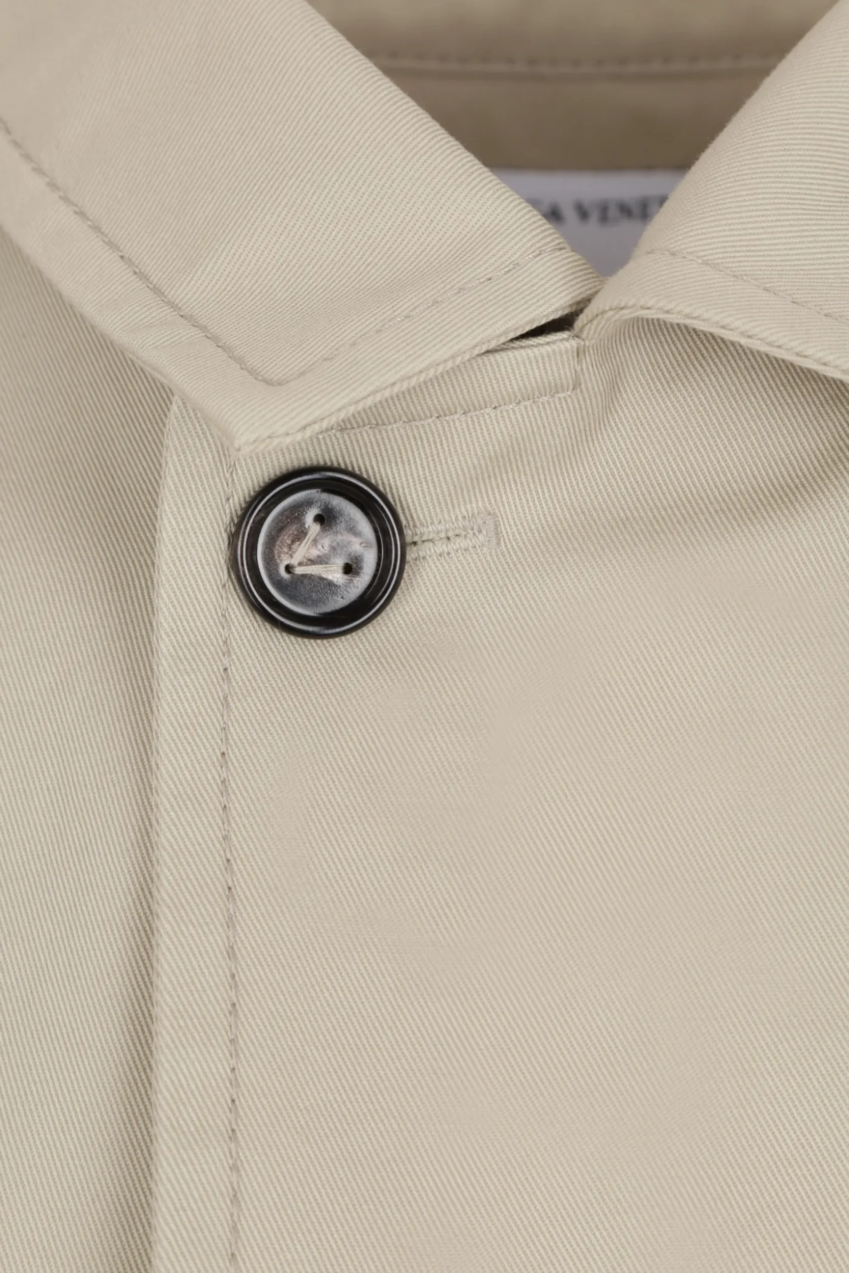 trench oversize in twill