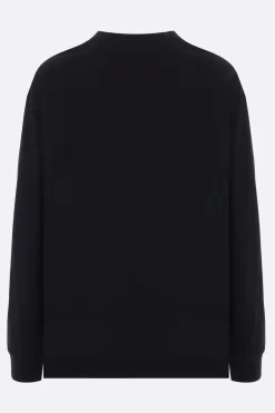t-shirt a maniche lunghe in cotone