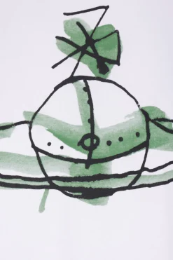 t-shirt Drawn Orb Classic in cotone