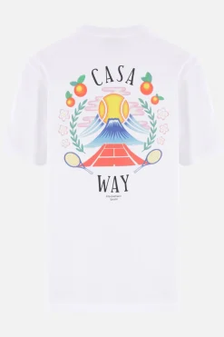 t-shirt in cotone stampa Casa Way Mountain