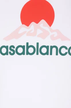 t-shirt in cotone stampa Casablanca Montagne