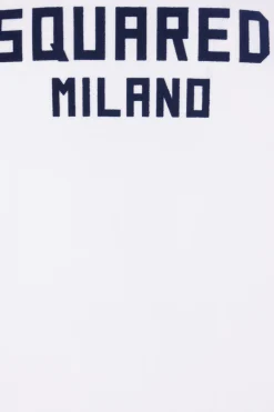 t-shirt in cotone stampa Dsquared2 Milano