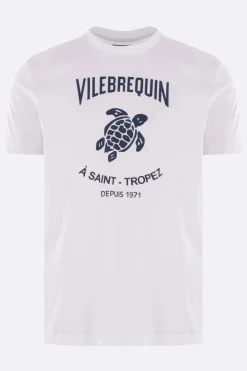 t-shirt in cotone stampa logo
