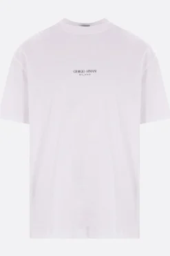 t-shirt in cotone stampa logo