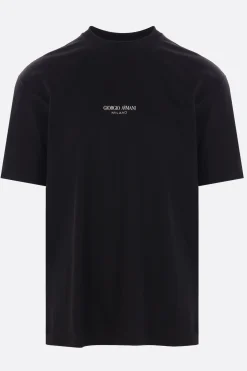 t-shirt in cotone stampa logo