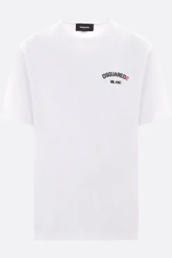 t-shirt in cotone stampa logo