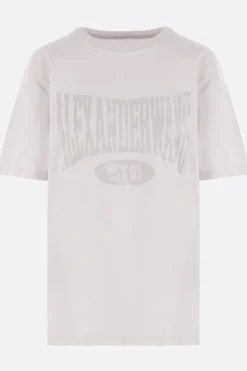 t-shirt in cotone stampa logo