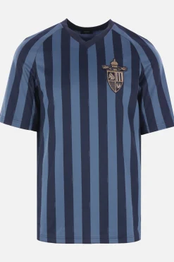 t-shirt in jersey a righe Pequin