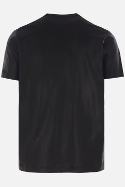 t-shirt in jersey lucido stampa Hardcore