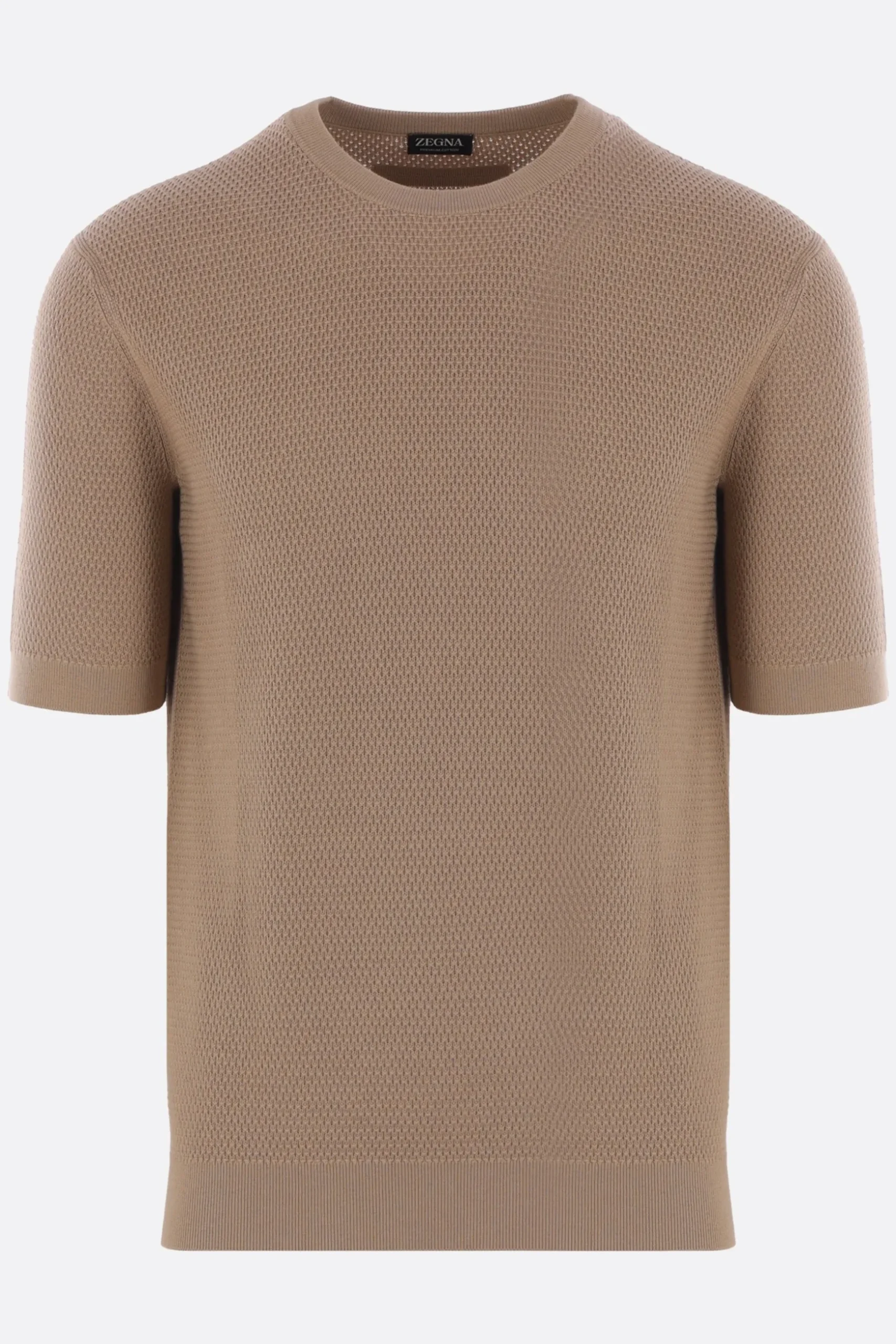 t-shirt in maglia di cotone