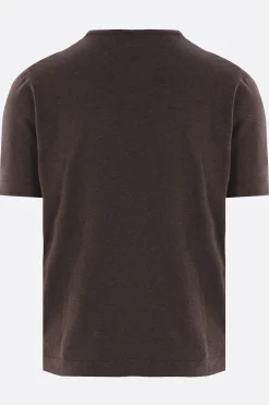 t-shirt in maglia di cotone
