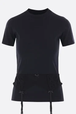 t-shirt Lingerie in cotone stretch