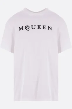 t-shirt McQueen in cotone