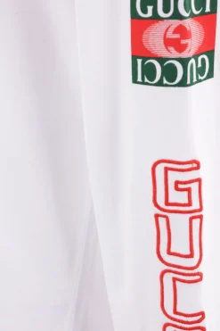 t-shirt oversize a maniche lunghe in cotone
