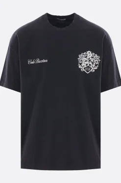 t-shirt oversize Collegiate Crest in cotone