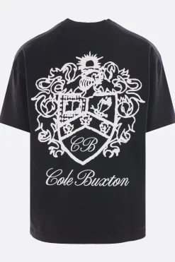 t-shirt oversize Collegiate Crest in cotone