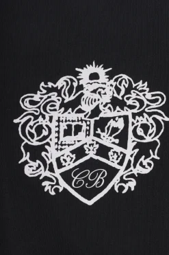 t-shirt oversize Collegiate Crest in cotone
