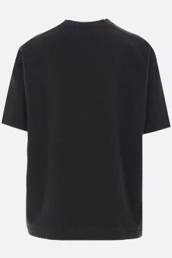 t-shirt oversize Cursive Two Stars in cotone