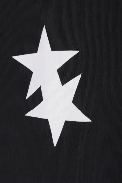 t-shirt oversize Cursive Two Stars in cotone