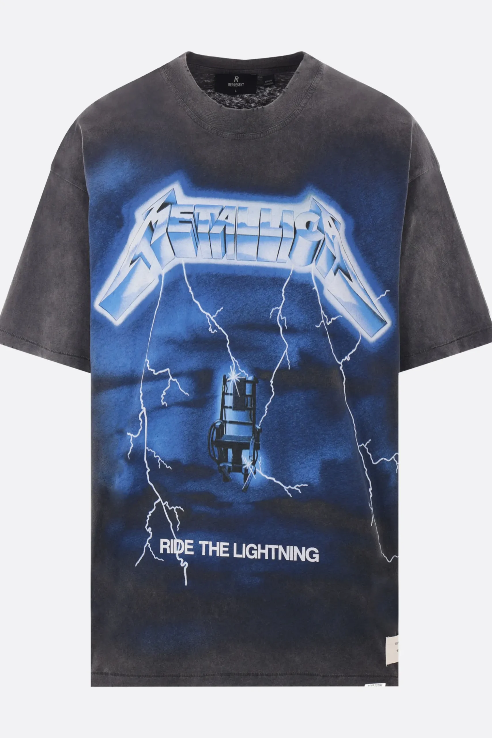 t-shirt oversize Metallica™ Ride The Lightning in jersey