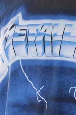 t-shirt oversize Metallica™ Ride The Lightning in jersey