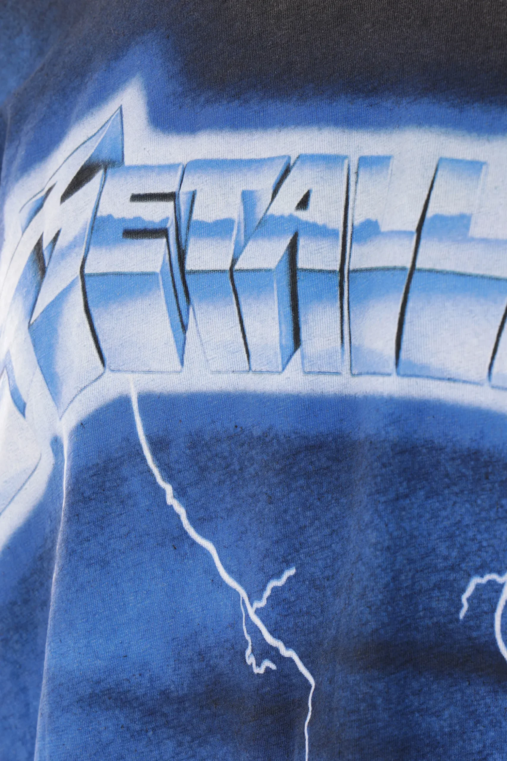 t-shirt oversize Metallica™ Ride The Lightning in jersey