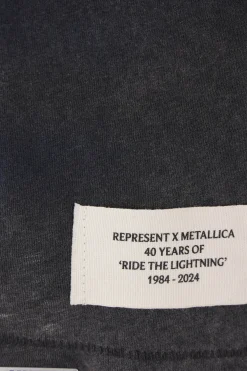 t-shirt oversize Metallica™ Ride The Lightning in jersey