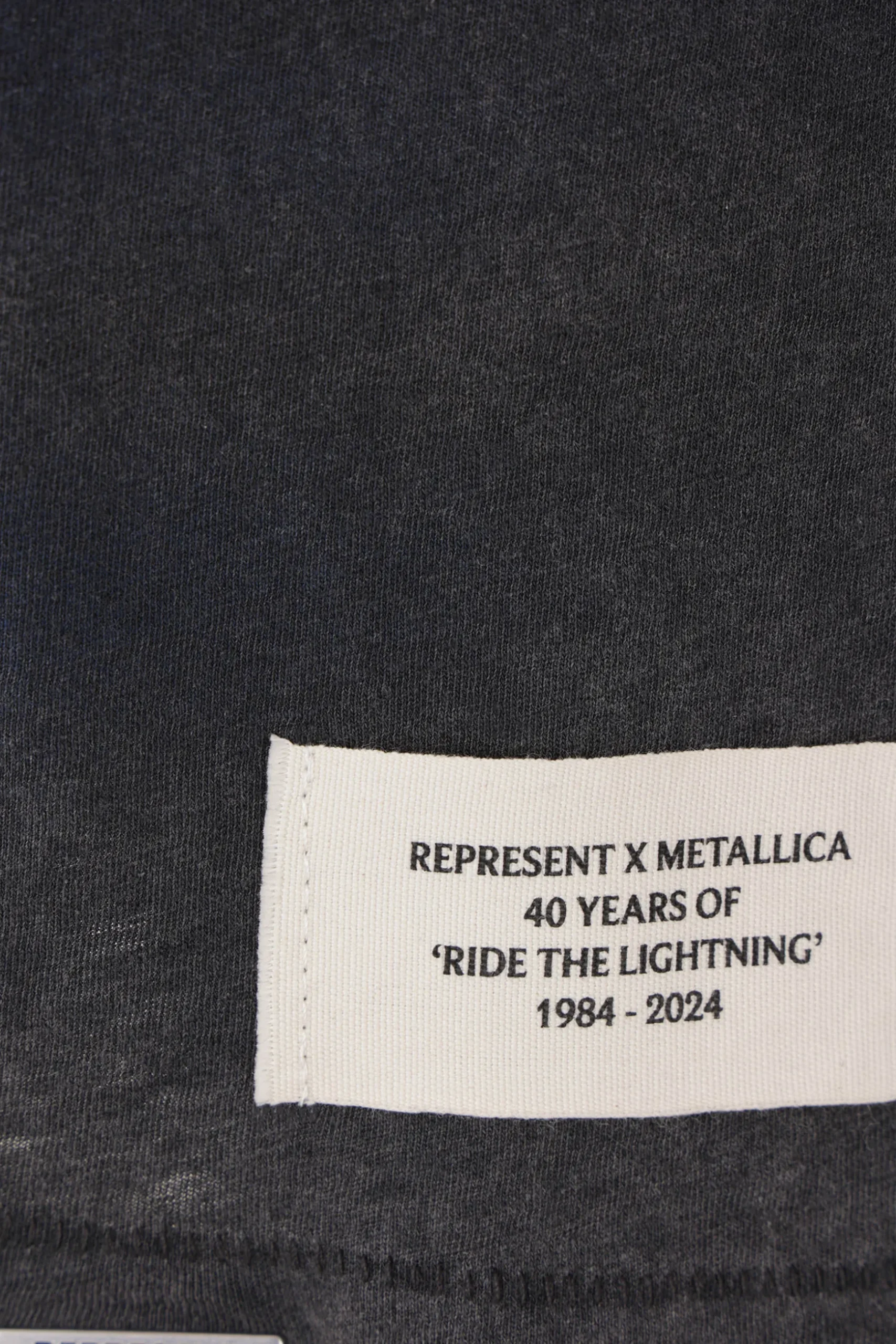 t-shirt oversize Metallica™ Ride The Lightning in jersey