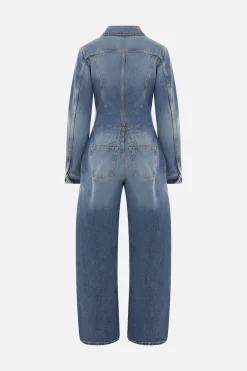 tuta in denim